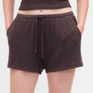 GAP Waffle PJ Shorts – XL Brown